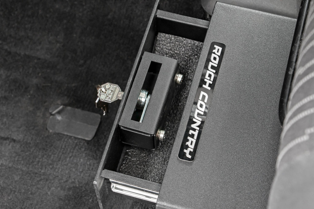 Storage Box | Under Seat | Jeep Wrangler JK (07-10)/Wrangler Unlimited (07-18) by Rough Country