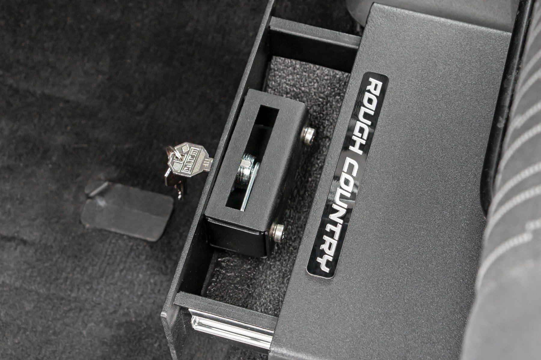 Storage Box | Under Seat | Jeep Wrangler JK (07-10)/Wrangler Unlimited (07-18) by Rough Country