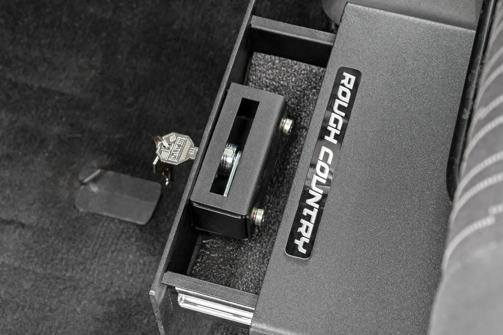 Storage Box | Under Seat | Jeep Wrangler JK (07-10)/Wrangler Unlimited (07-18) by Rough Country