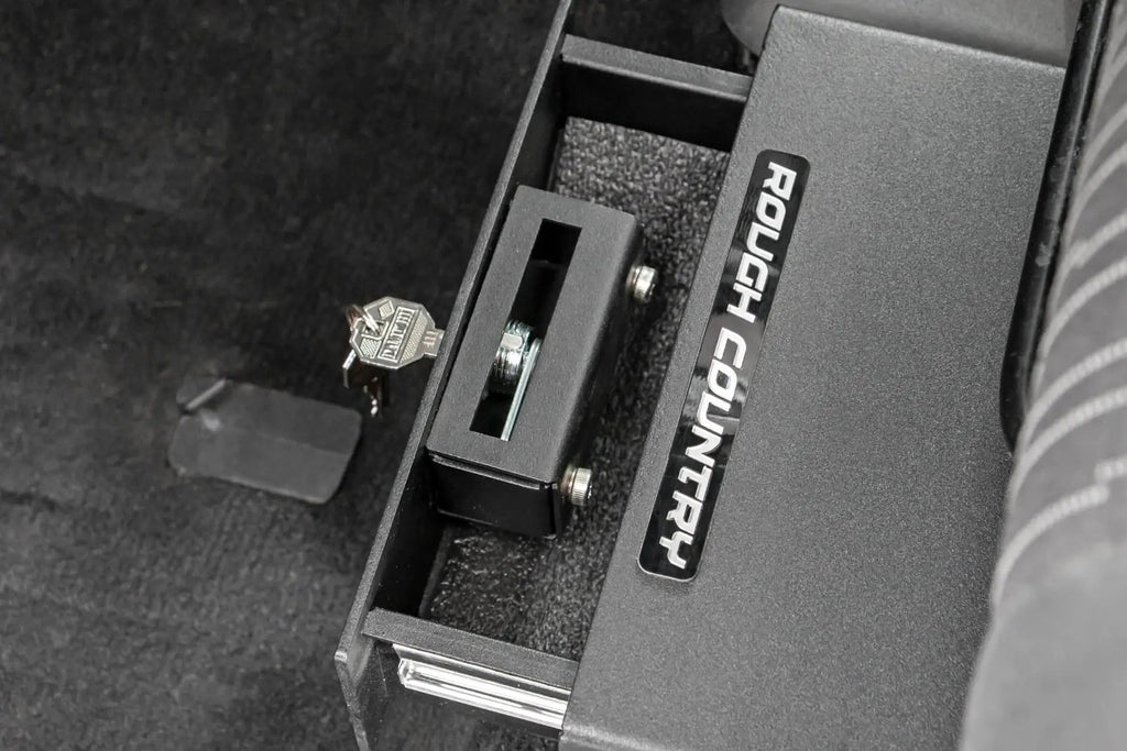 Storage Box | Under Seat | Jeep Wrangler JK (07-10)/Wrangler Unlimited (07-18) by Rough Country