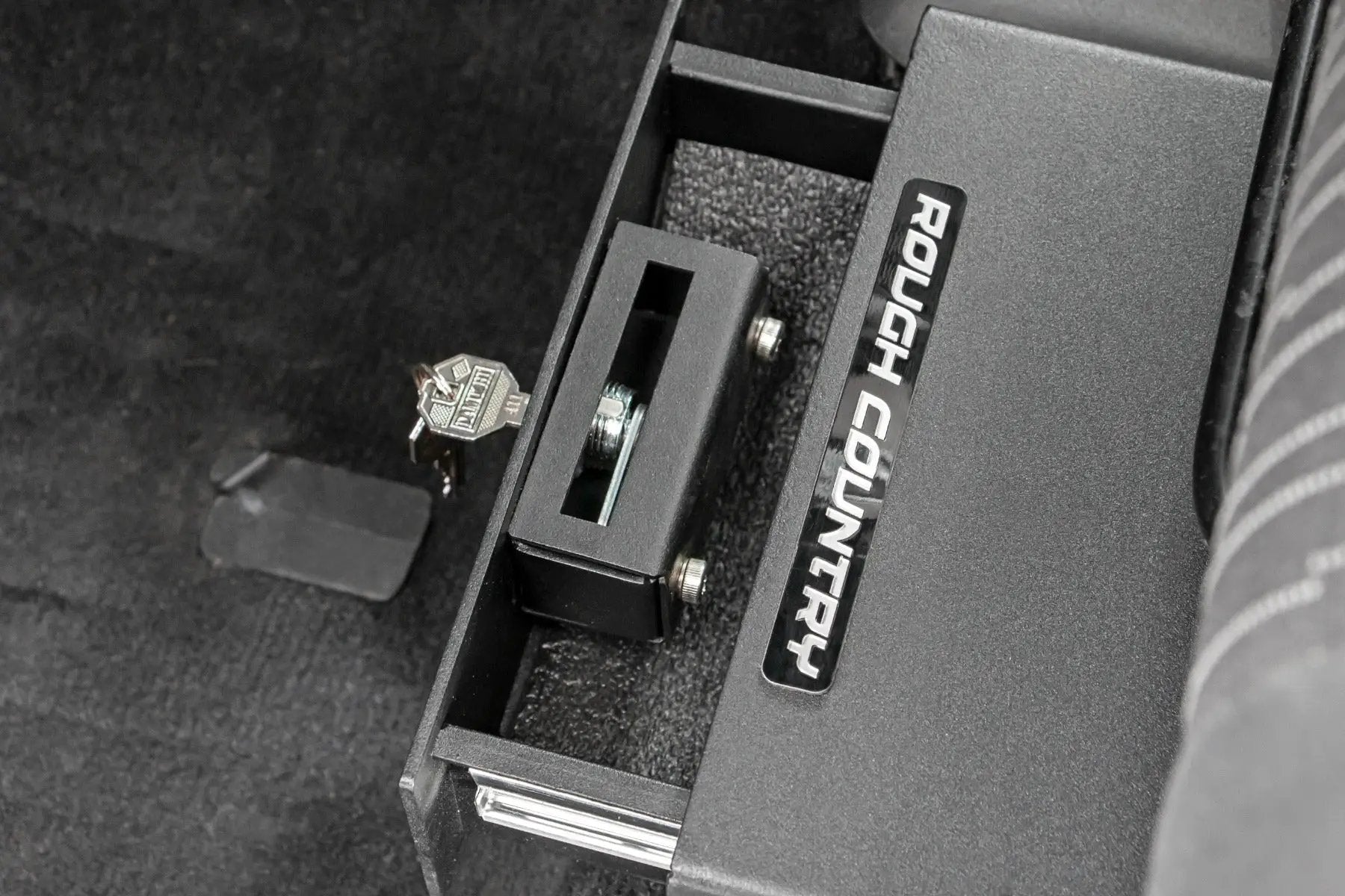 Storage Box | Under Seat | Jeep Wrangler JK (07-10)/Wrangler Unlimited (07-18) by Rough Country