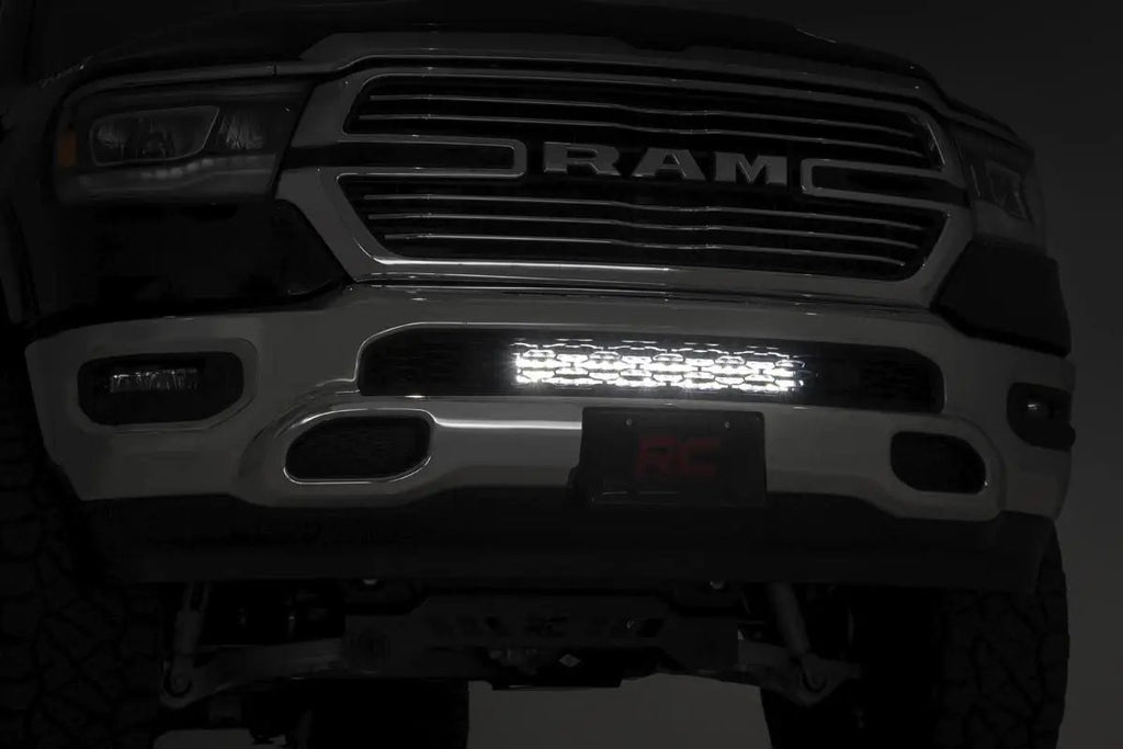 LED Light Kit | Bumper Mount | 20" Spectrum Dual Row | Ram 1500 (19-24) by Rough Country