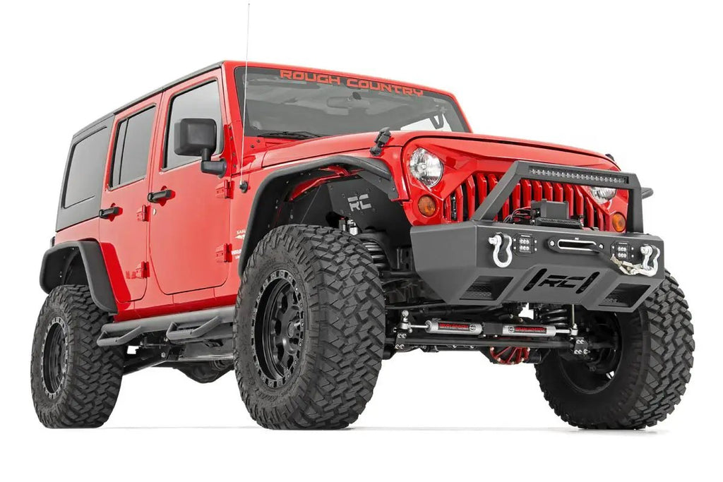 Fender Flare | Steel | Front | Jeep Wrangler JK/Wrangler Unlimited (07-18) by Rough Country