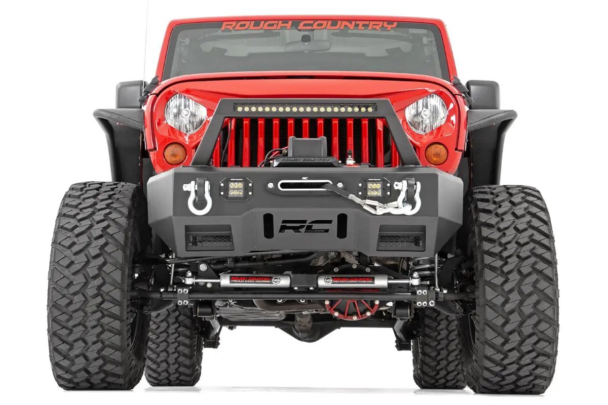 Fender Flare | Steel | Front | Jeep Wrangler JK/Wrangler Unlimited (07-18) by Rough Country