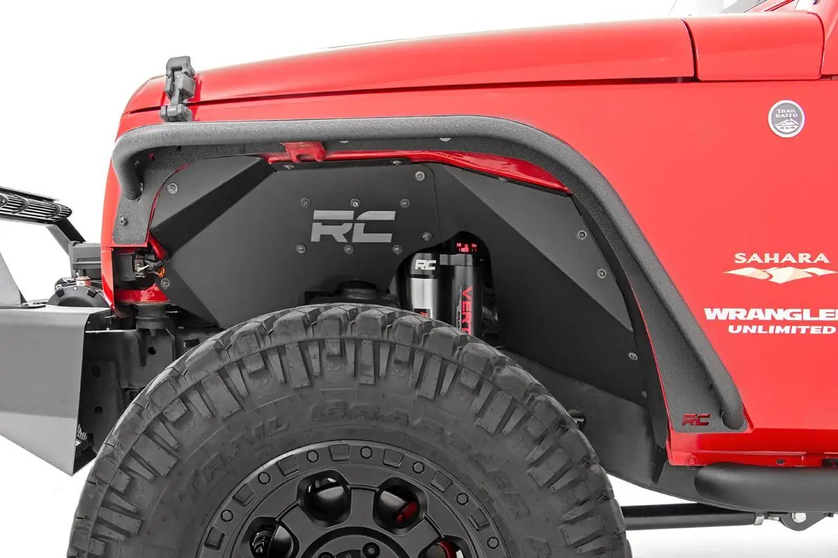 Fender Flare | Steel | Front | Jeep Wrangler JK/Wrangler Unlimited (07-18) by Rough Country