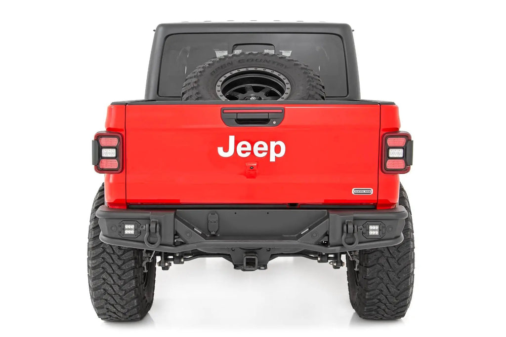 Rear Bumper | Tubular | Jeep Gladiator JT 4WD (2020-2026) by Rough Country