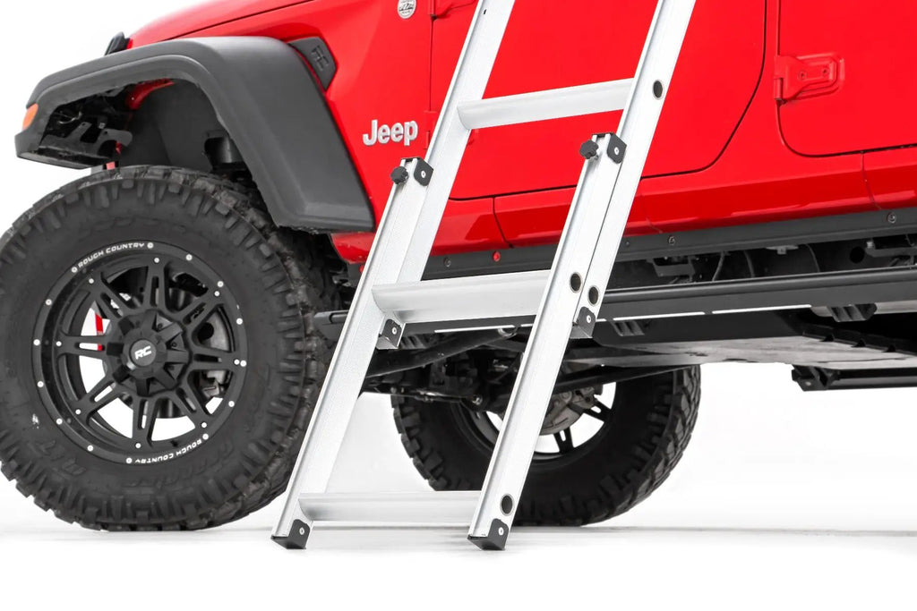 Roof Top Tent Ladder Extension by Rough Country