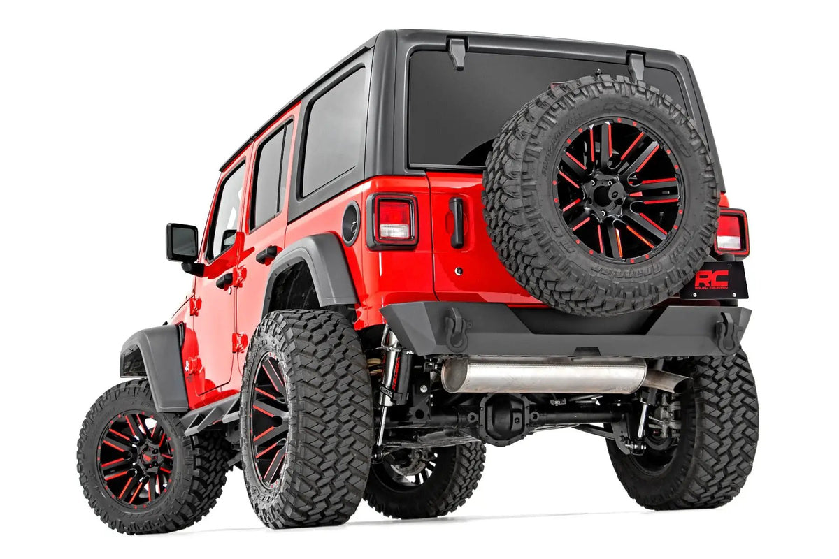 Rear Bumper | Trail | Tire Carrier | Jeep Wrangler JL (18-26)/Wrangler Unlimited (18-26) by Rough Country