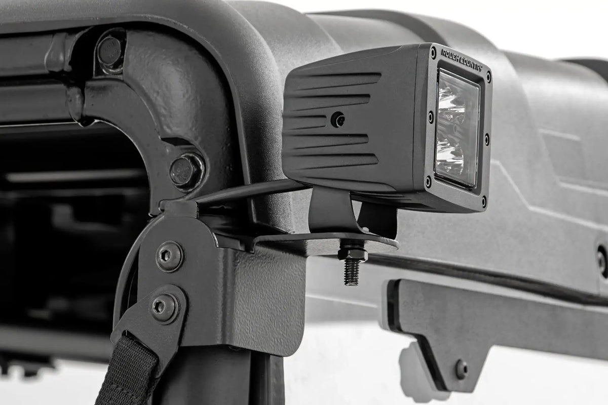 LED Light Kit | Rear Mount | 2" Chrome Pair | Wide Angle | Polaris Ranger XP 1000 