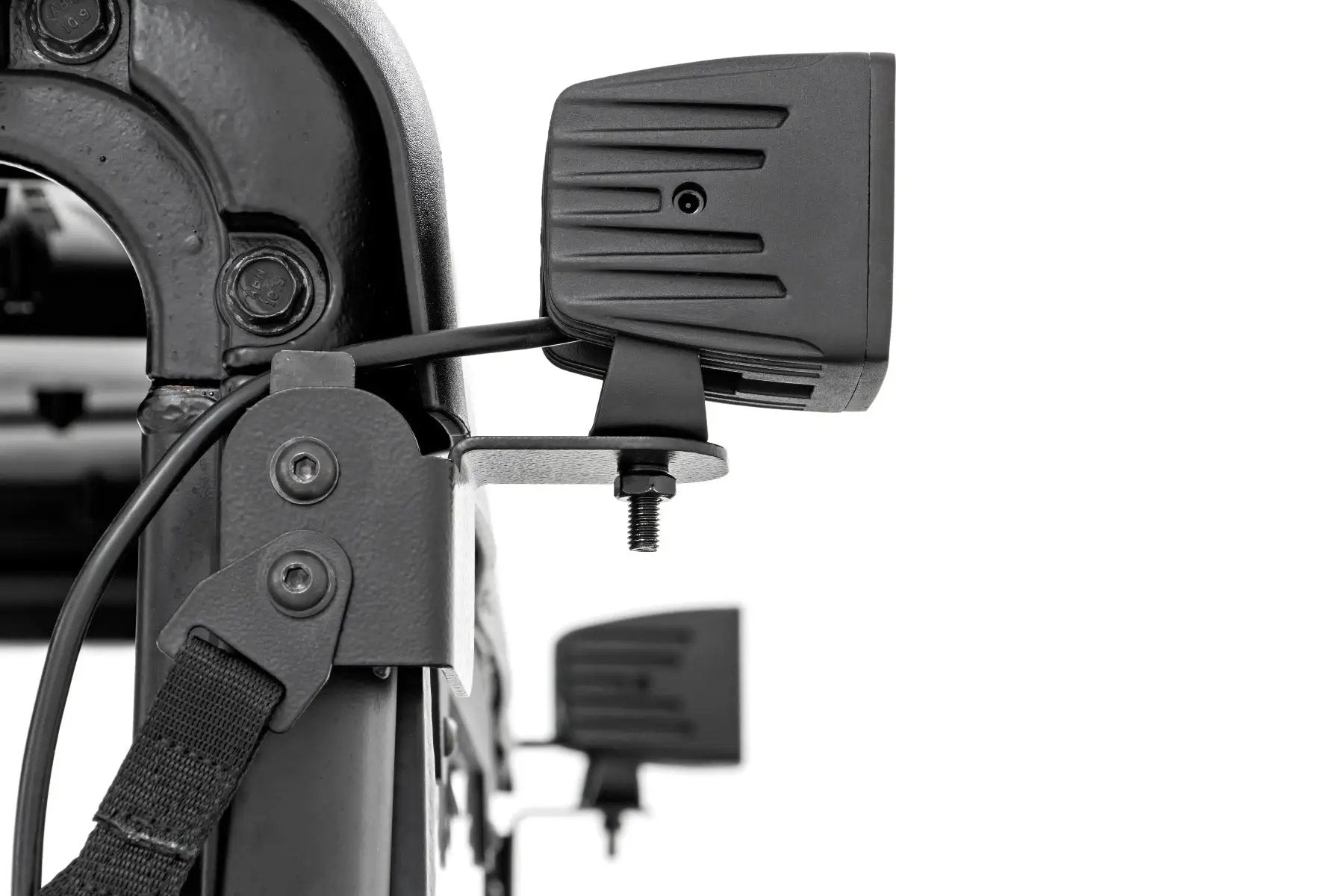 LED Light Kit | Rear Mount | 2" Black Pair | Spot | Polaris Ranger XP 1000 by Rough Country