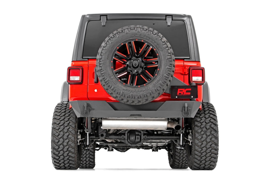 Rear Bumper | Trail | Tire Carrier | Jeep Wrangler JL (18-26)/Wrangler Unlimited (18-26) by Rough Country