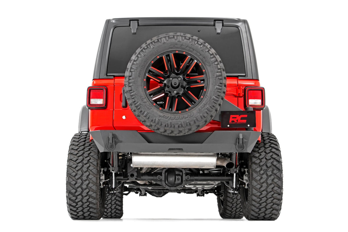 Rear Bumper | Trail | Tire Carrier | Jeep Wrangler JL (18-26)/Wrangler Unlimited (18-26) by Rough Country