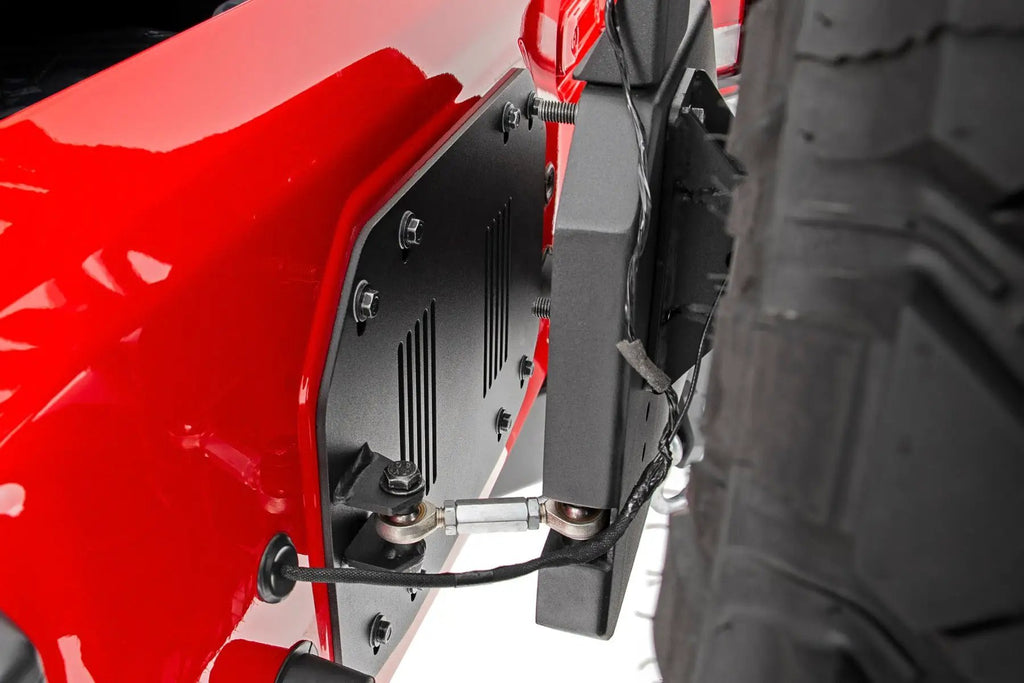 Rear Bumper | Trail | Tire Carrier | Jeep Wrangler JL (18-26)/Wrangler Unlimited (18-26) by Rough Country