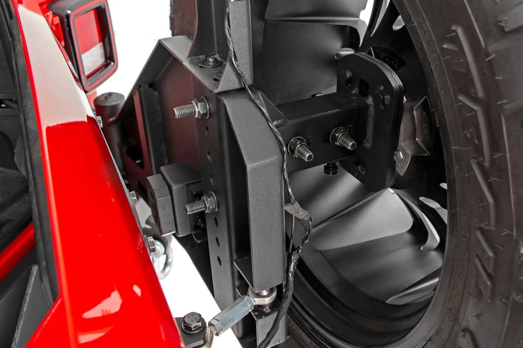 Rear Bumper | Trail | Tire Carrier | Jeep Wrangler JL (18-26)/Wrangler Unlimited (18-26) by Rough Country