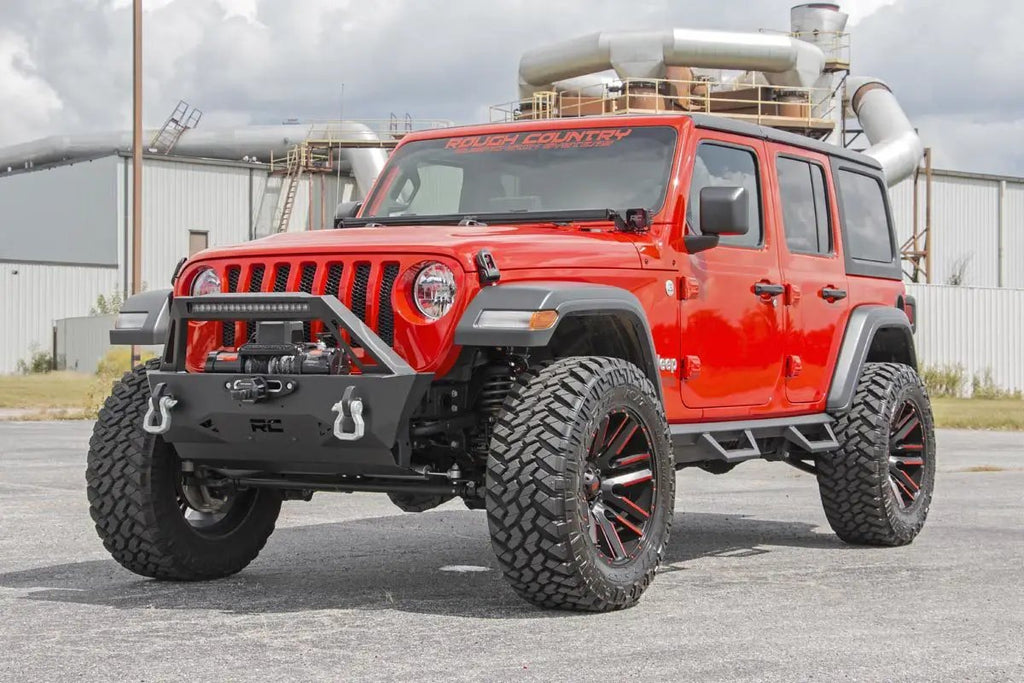 LED Light Kit | Cowl Mount | 50" Spectrum Single Row | Jeep Gladiator JT/Wrangler JL (18-26) by Rough Country