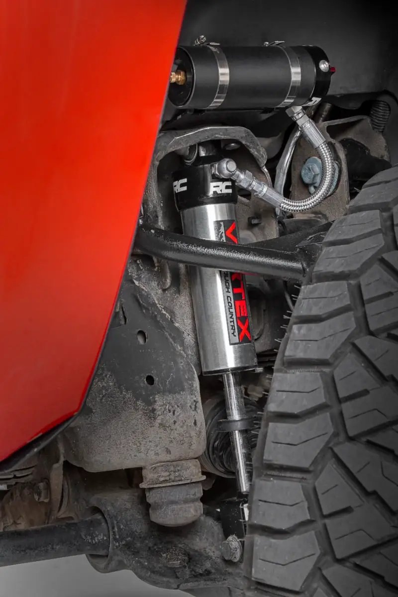 Vertex 2.5 Reservoir Front Shocks | 3.5" | Chevy/GMC 2500HD (20-26) by Rough Country