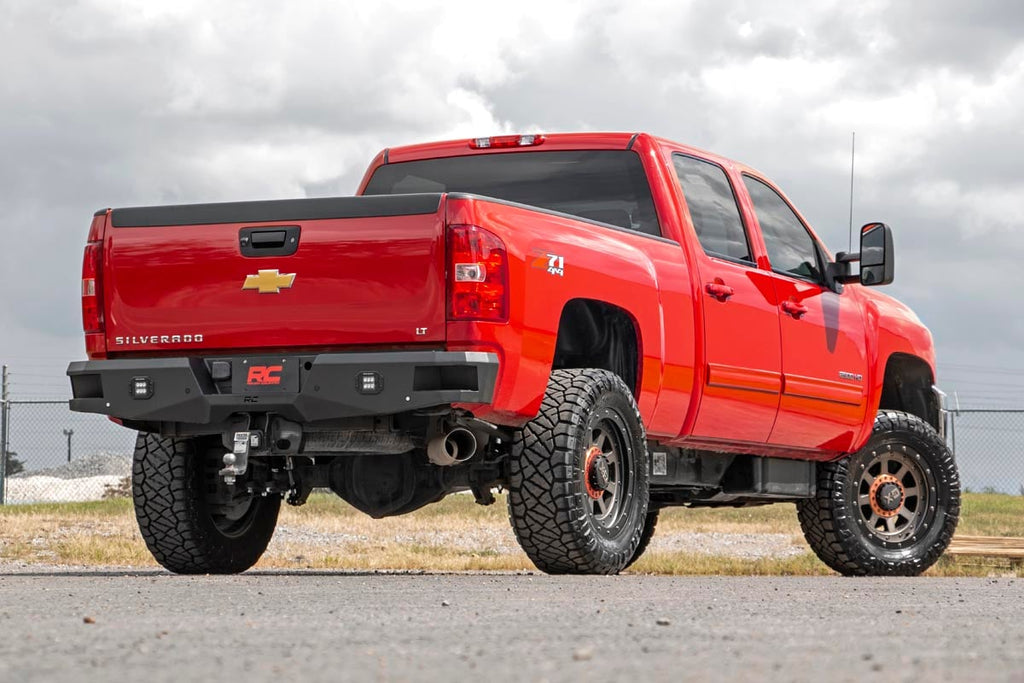 Rear Bumper | Chevy Silverado & GMC Sierra 2500HD/3500HD 2WD/4WD (2011-2019) by Rough Country