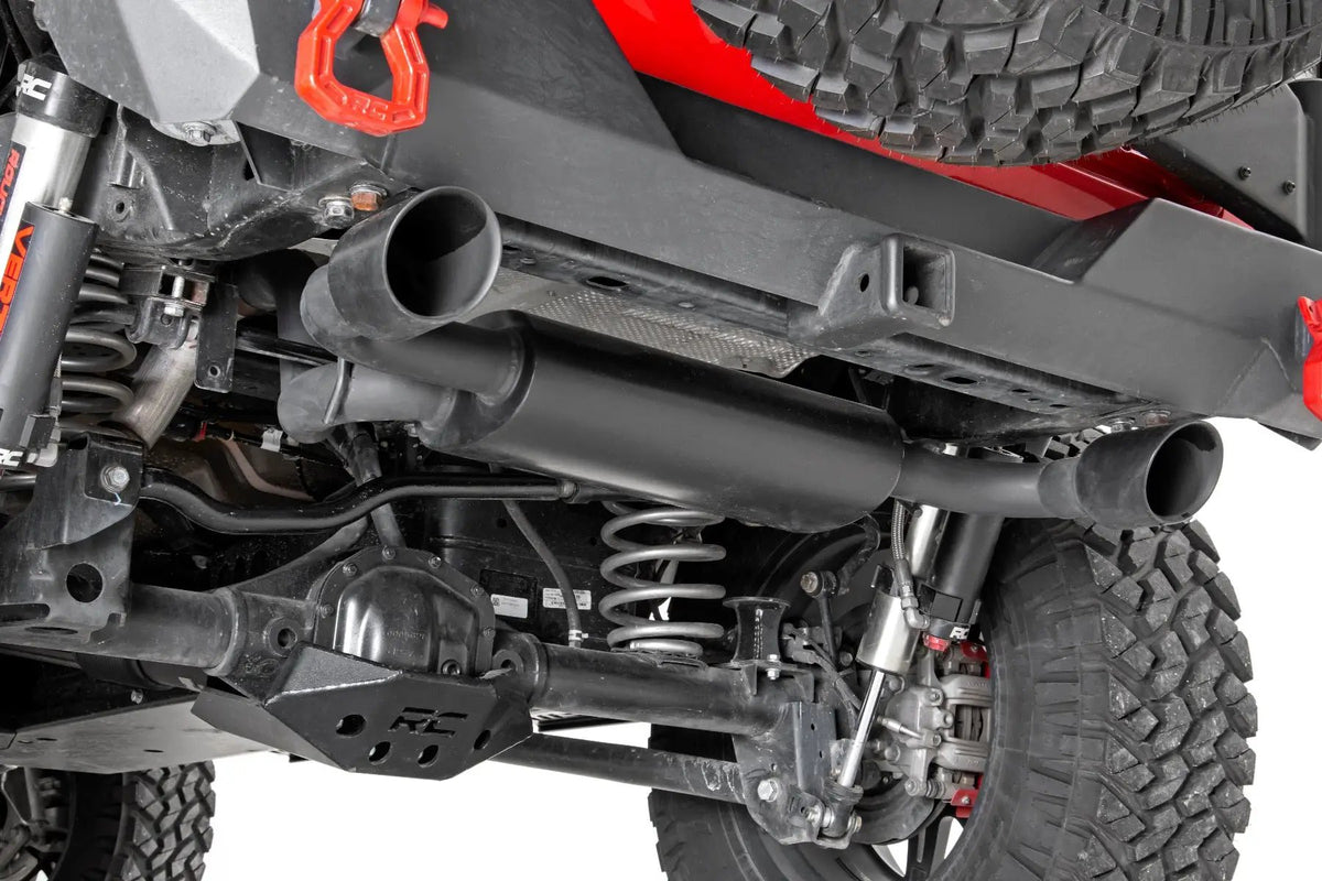 Performance Exhaust | Dual Outlet | Jeep Wrangler JL (18-26)/Wrangler Unlimited (18-26) by Rough Country