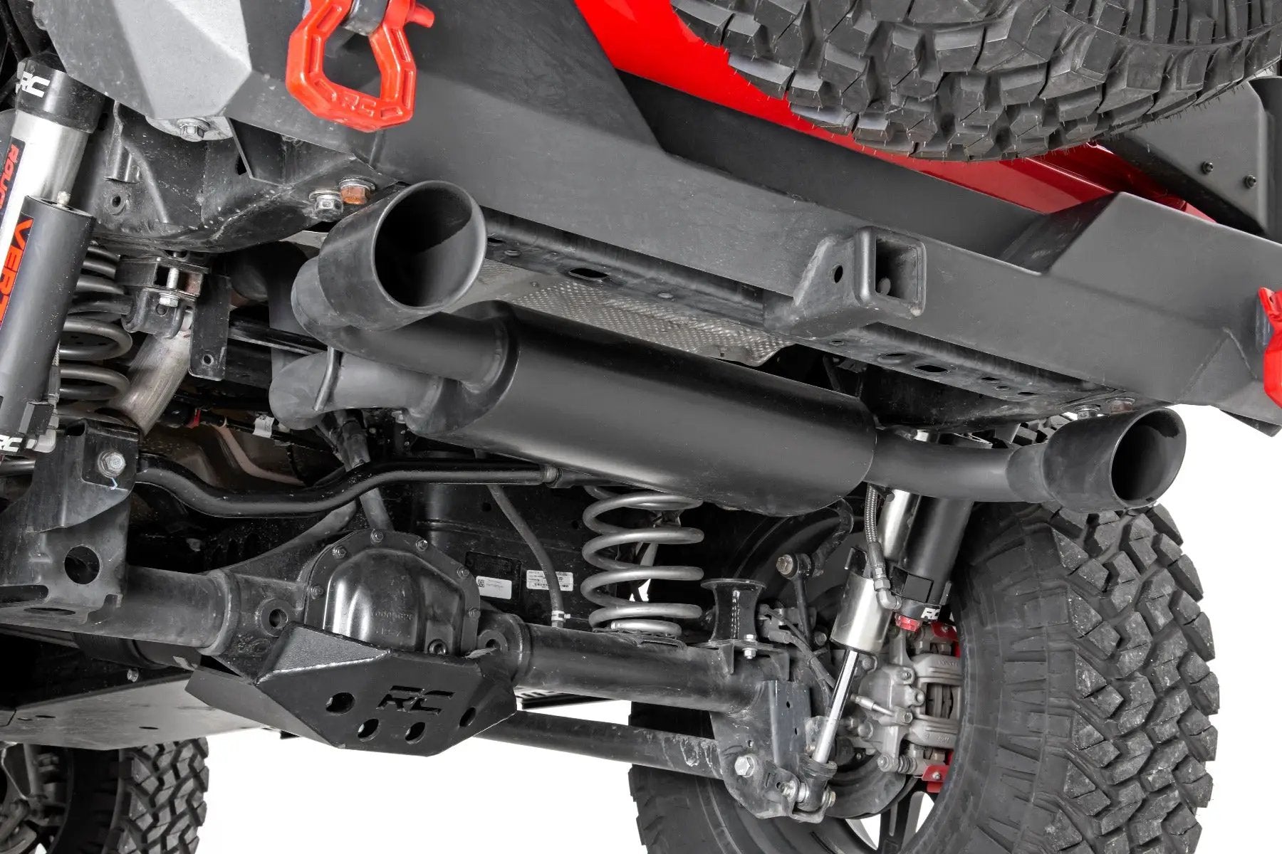 Performance Exhaust | Dual Outlet | Jeep Wrangler JL (18-26)/Wrangler Unlimited (18-26) by Rough Country