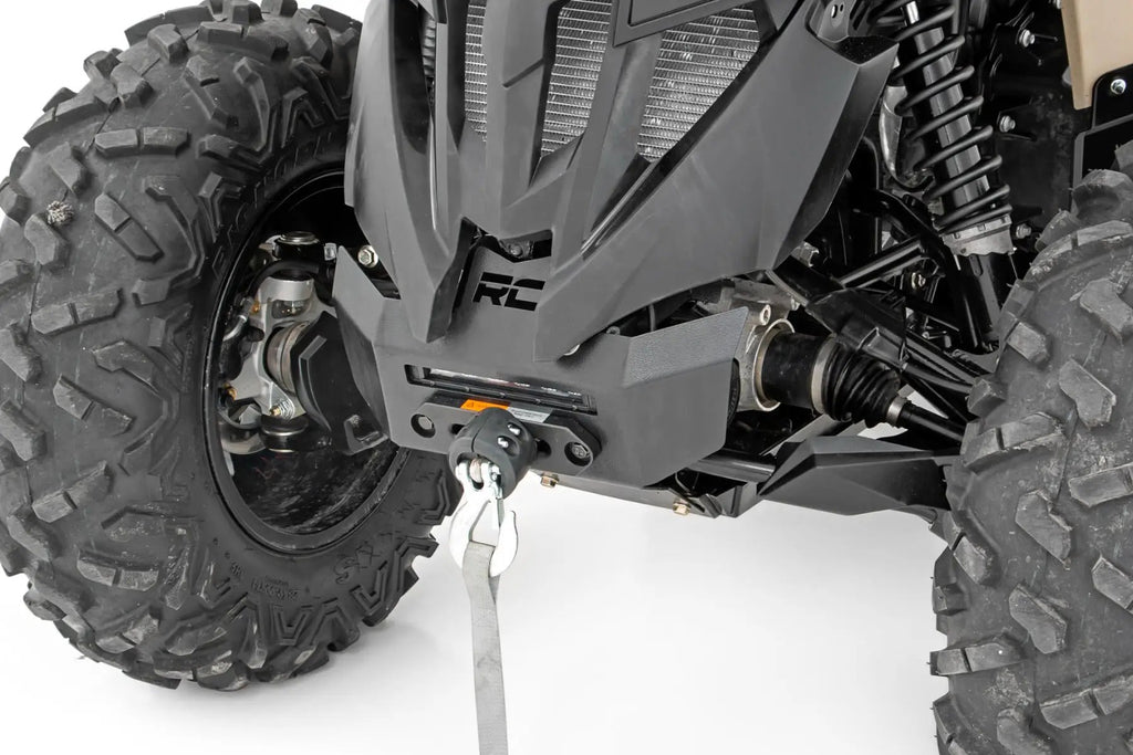 Winch Bumper | 4500-Lb Winch | Black Series LED | 6" Light | Can-Am Renegade 1000/Renegade 500 