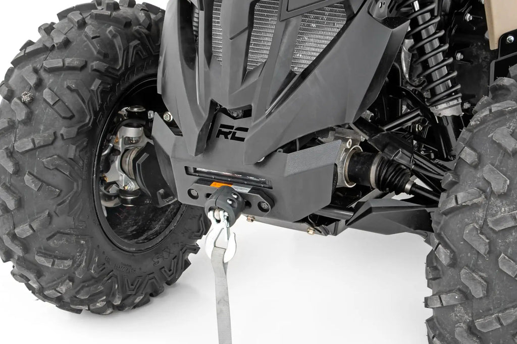 Winch Bumper | Black Series LED | 6" Light | Slime Line | Can-Am Renegade 1000/Renegade 500 by Rough Country