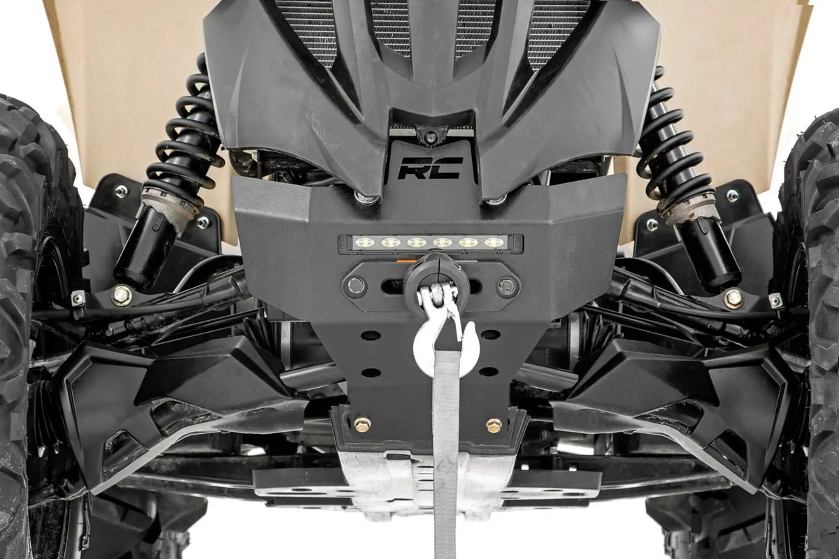 Winch Bumper | Black Series LED | 6" Light | Slime Line | Can-Am Renegade 1000/Renegade 500 by Rough Country