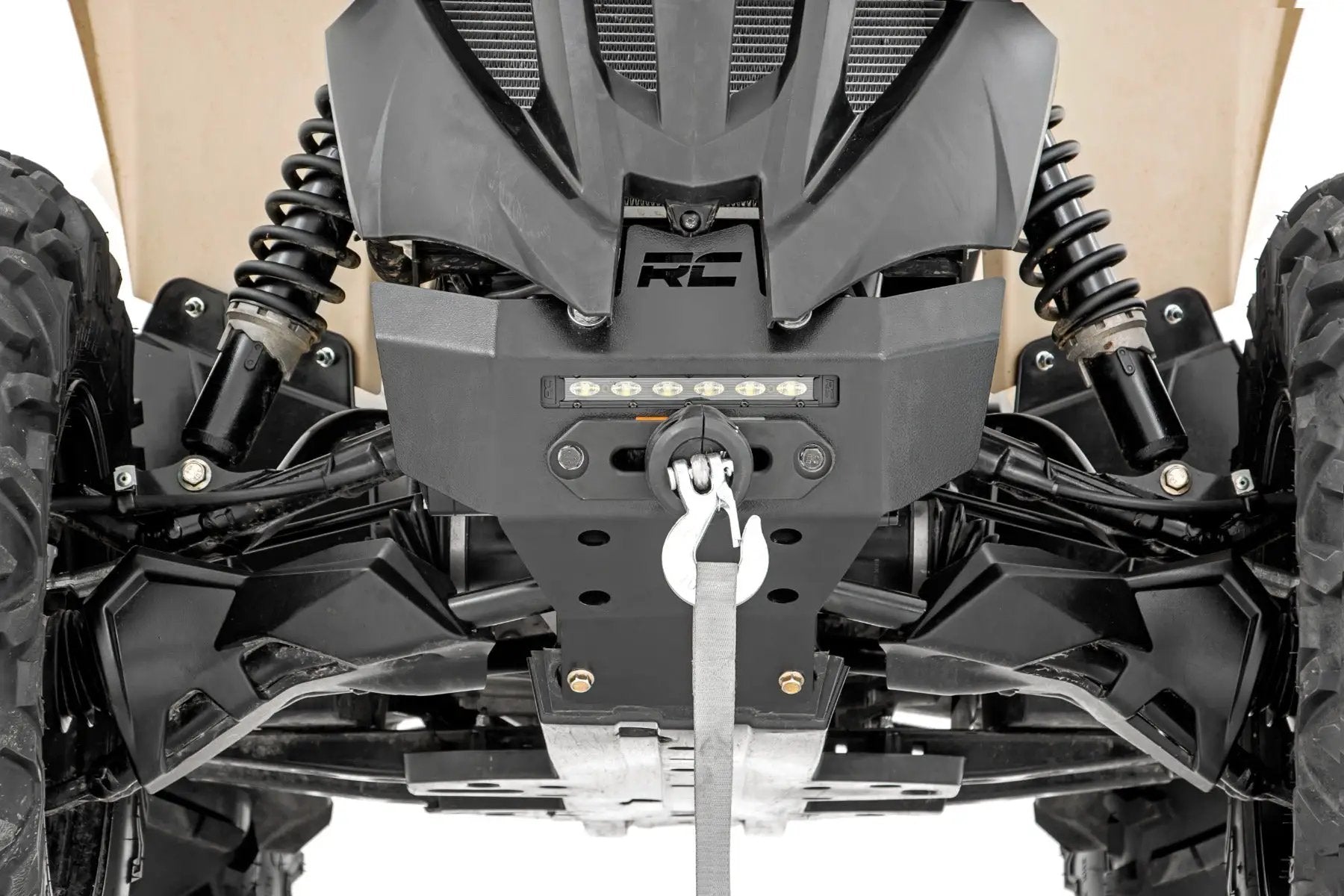 Winch Bumper | 4500-Lb Winch | Synthetic Rope | Can-Am Renegade 1000/Renegade 500 by Rough Country