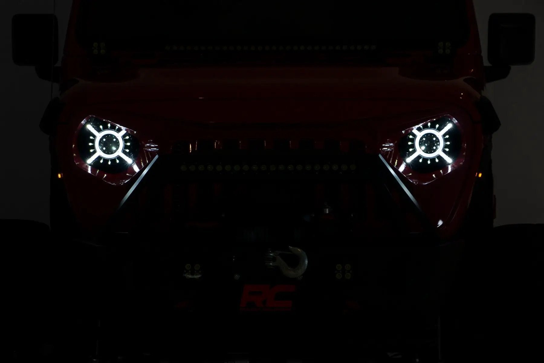 9 Inch LED Headlights | DOT Approved | Jeep Gladiator JT/Wrangler JL (18-26) by Rough Country
