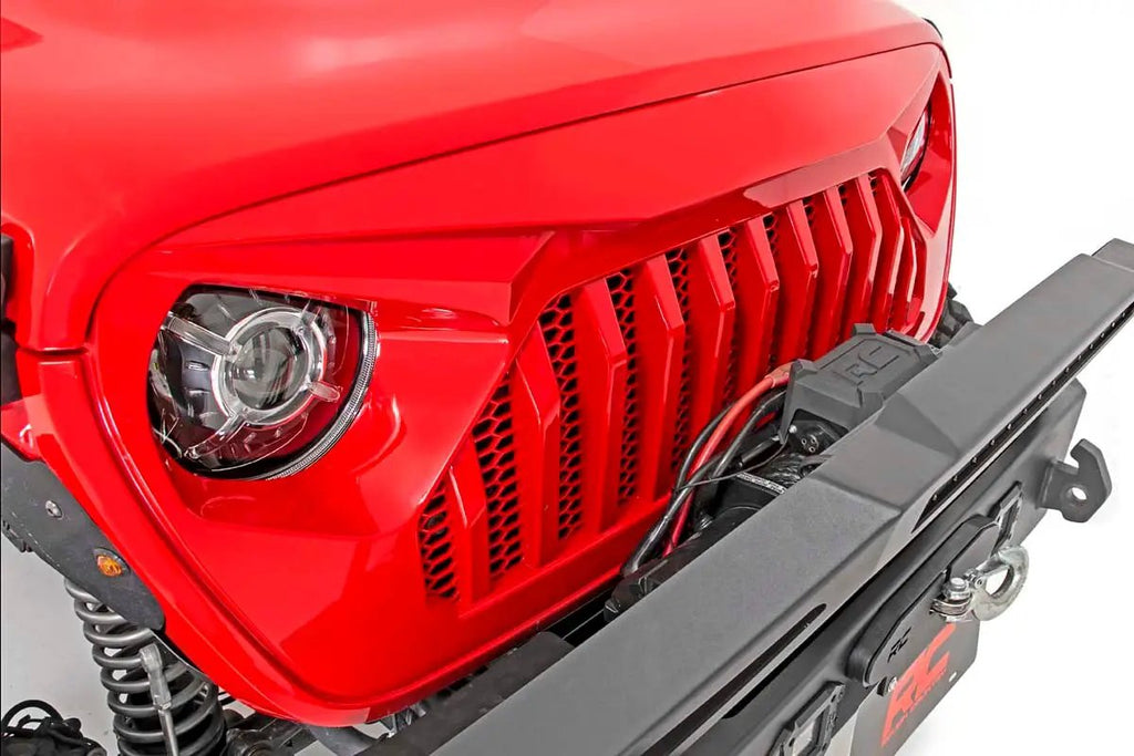 Replacement Grille | Angry Eyes | Jeep Gladiator JT/Wrangler JL 4WD (18-26)