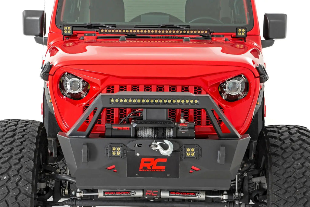 9 Inch LED Headlights | DOT Approved | Jeep Gladiator JT/Wrangler JL (18-26) by Rough Country