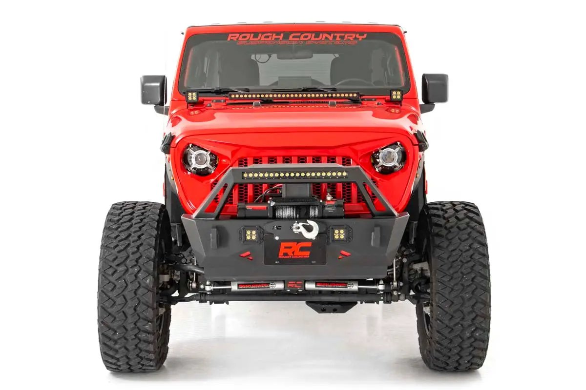 Replacement Grille | Angry Eyes | Jeep Gladiator JT/Wrangler JL 4WD (18-26) by Rough Country
