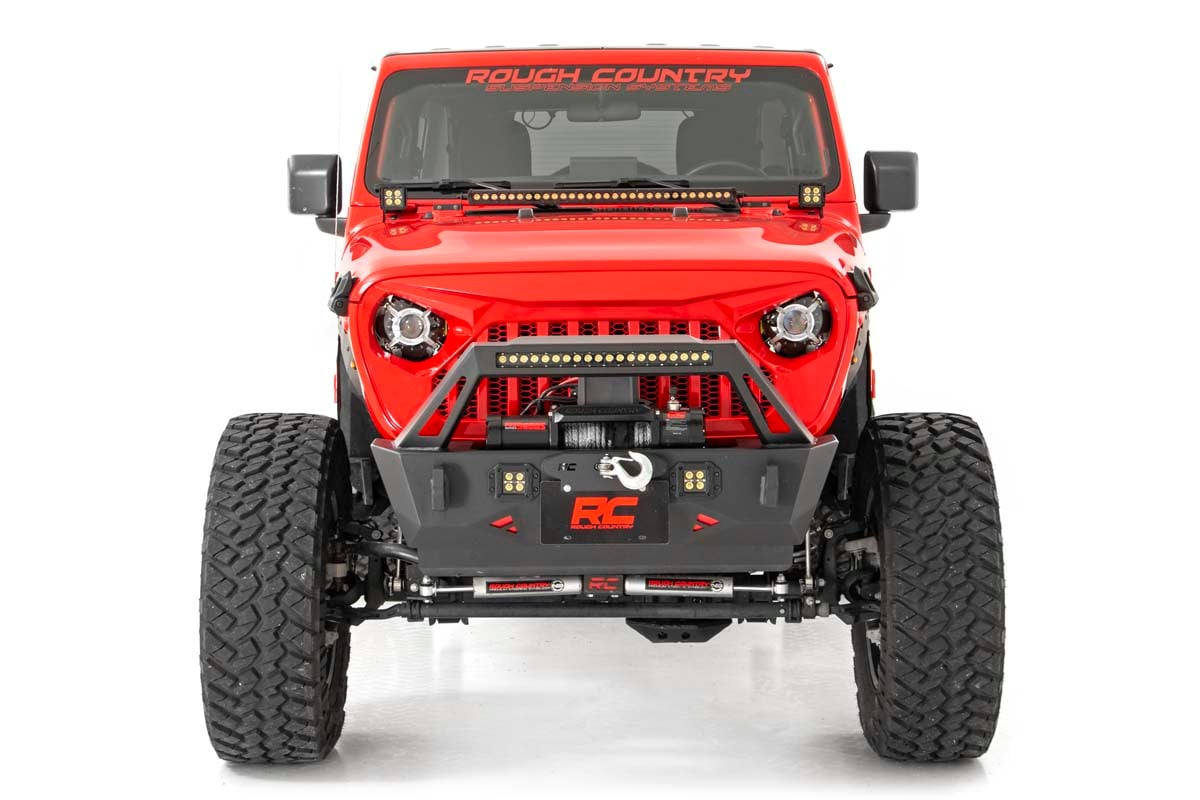 Replacement Grille | Angry Eyes | Jeep Gladiator JT/Wrangler JL 4WD (18-26) by Rough Country