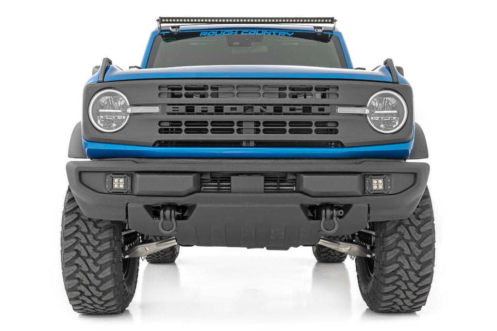 Tow Hook Brackets | D-Ring Combo | Ford Bronco 4WD (2021-2026) by Rough Country