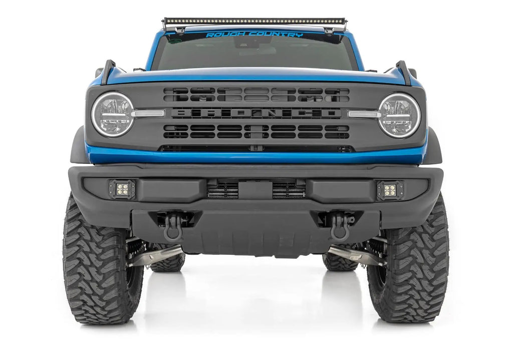 LED Light Kit | Upper Windshield | 50" Spectrum Single Row | Ford Bronco (21-26) by Rough Country