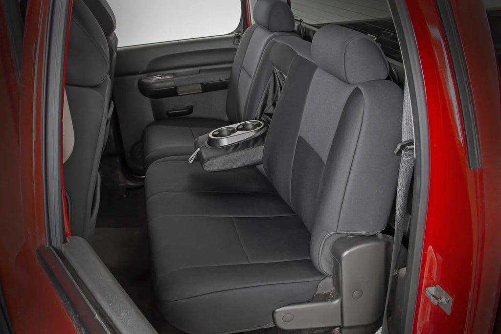 Seat Covers | FR 40/40/20 & RR Full Bench | Chevy/GMC 1500/2500HD (07-13) by Rough Country
