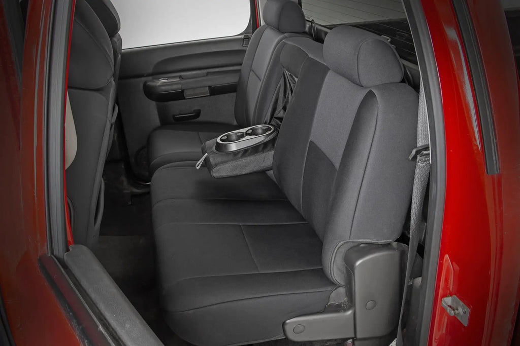 Seat Covers | FR 40/40/20 & RR Full Bench | Chevy/GMC 1500/2500HD (07-13) by Rough Country