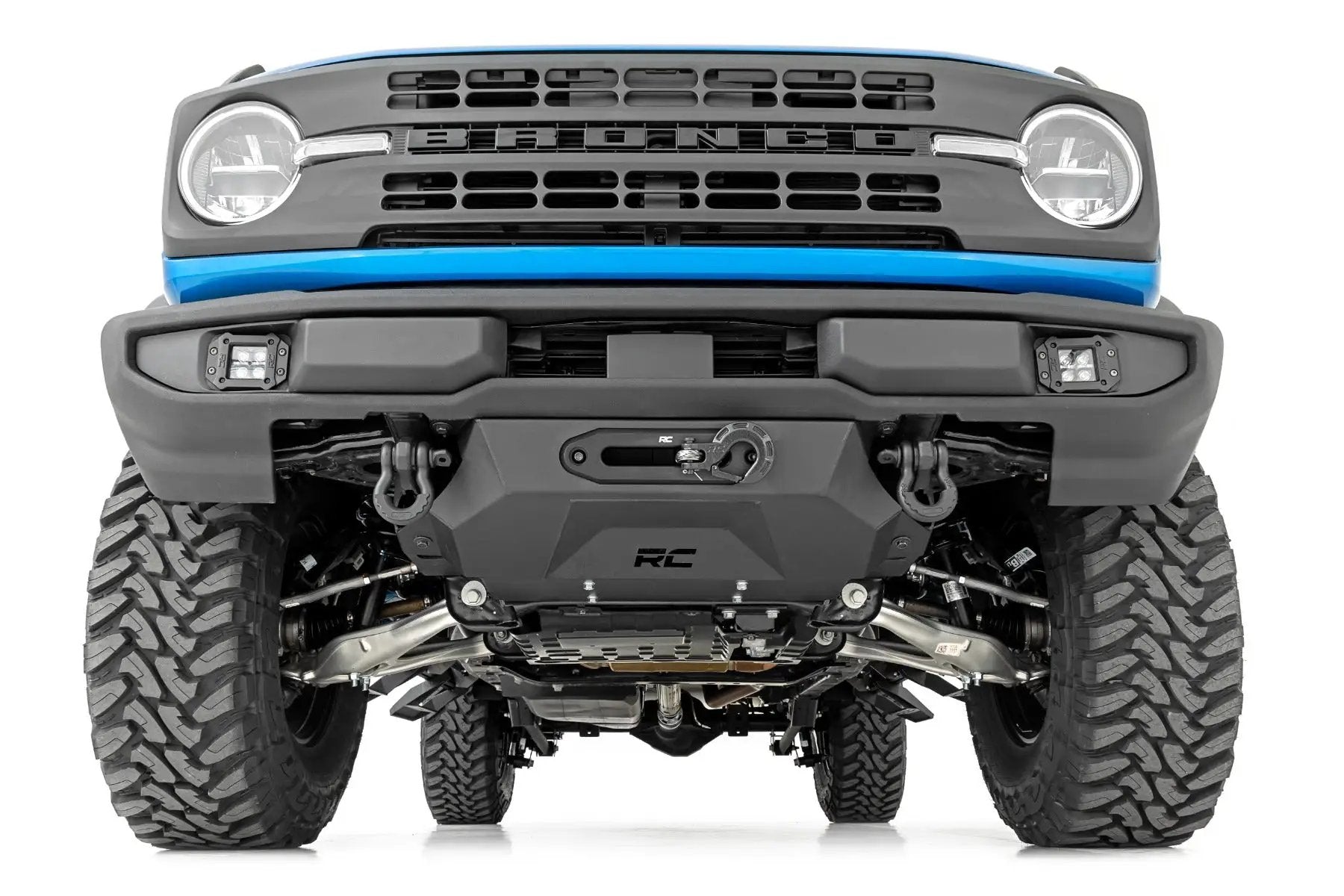 Tow Hook Brackets | Ford Bronco 4WD (2021-2026) by Rough Country