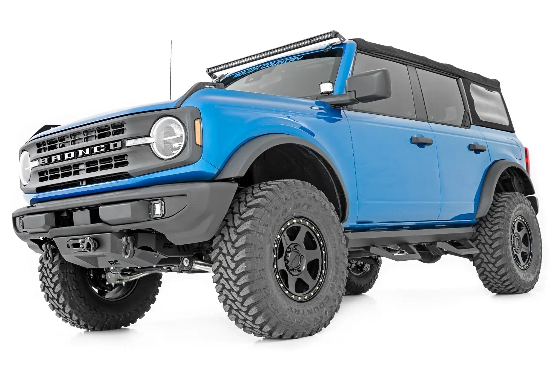 SRX2 Adjustable Aluminum Step | Ford Bronco 4WD (2021-2026) by Rough Country