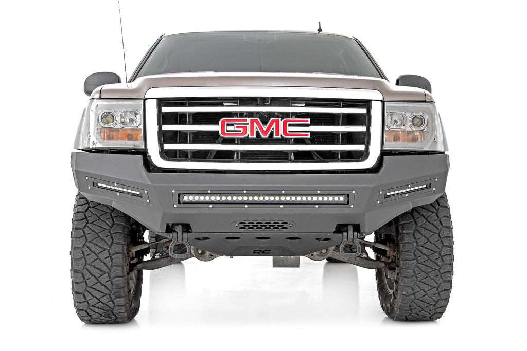 Front Bumper | Fabricated | Prerunner | GMC Sierra 1500 2WD/4WD (2007-2013) by Rough Country