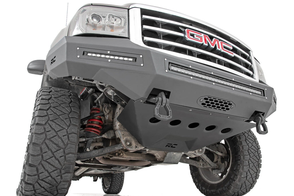 Front Bumper | Fabricated | Prerunner | LED | GMC Sierra 1500 2WD/4WD (07-13) by Rough Country