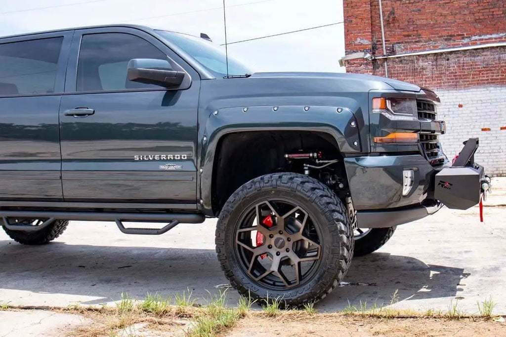7 Inch Lift Kit | Bracket | Vertex/V2 Shks | Chevy/GMC 1500 (14-16) by Rough Country
