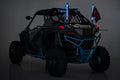 LED Light Whip Kit | 2 ft | Multi-Color | 2-pc by Rough Country