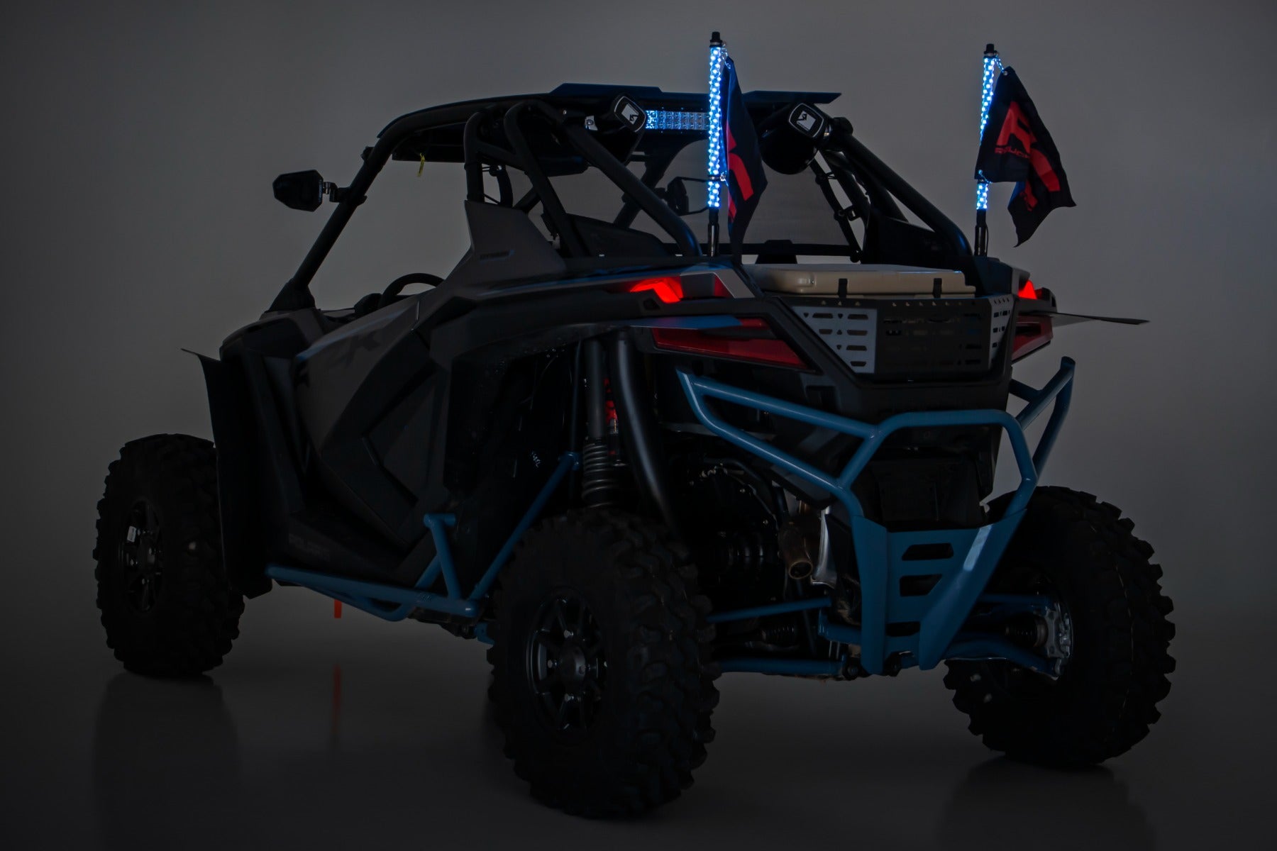 LED Light Whip Kit | 2 ft | Multi-Color | 2-pc by Rough Country