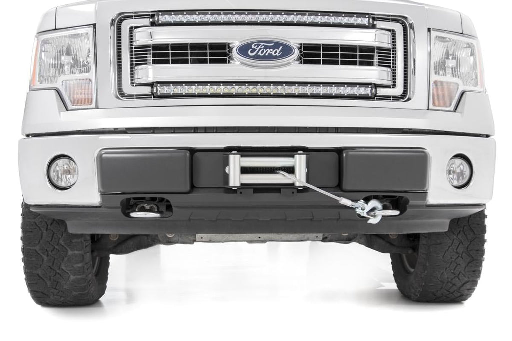 Hidden Winch Mounting Plate | Ford F-150 2WD/4WD (2009-2014) by Rough Country