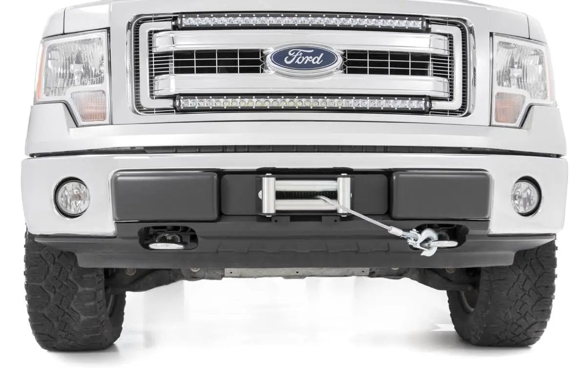 Hidden Winch Mounting Plate | Ford F-150 2WD/4WD (2009-2014) by Rough Country