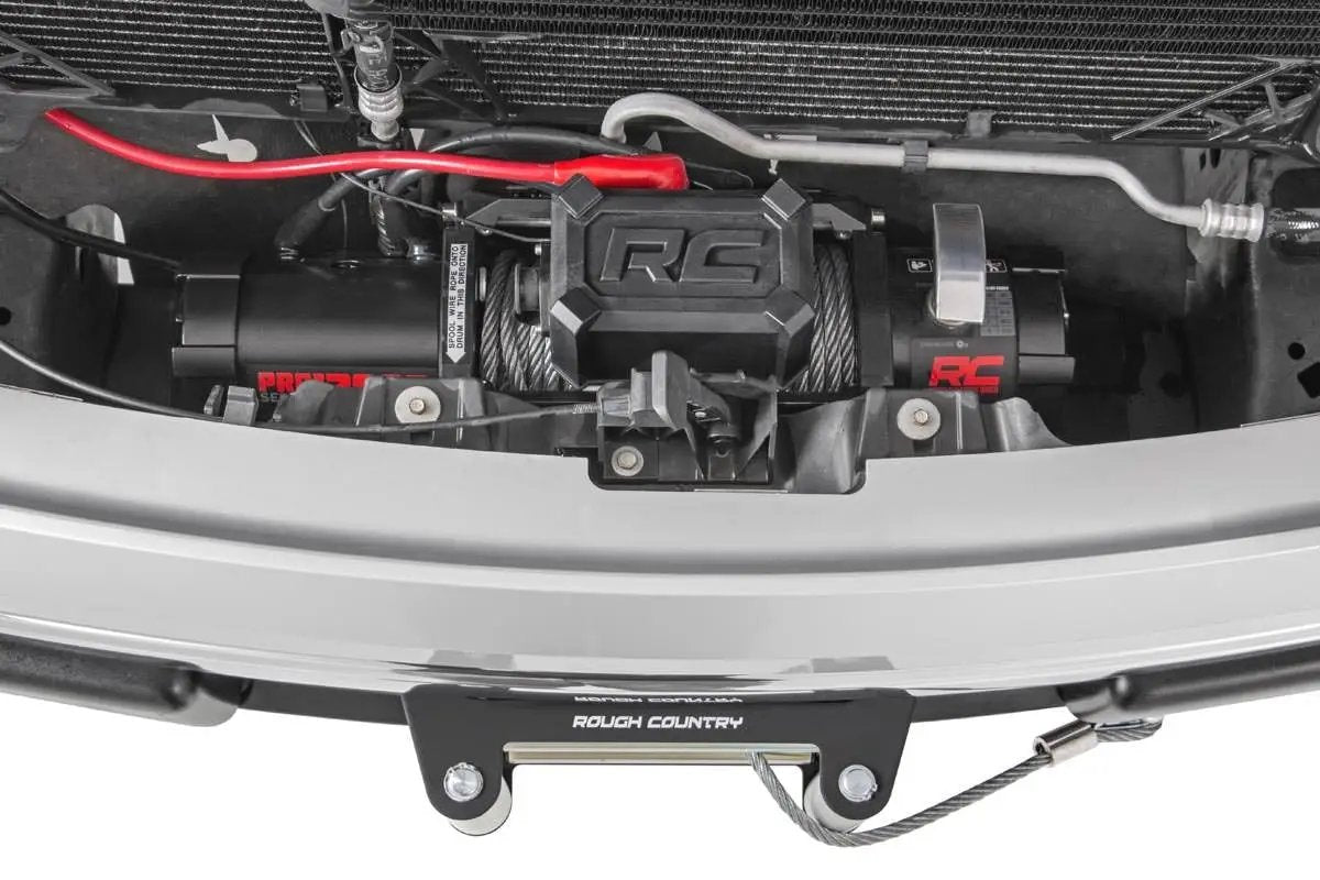 Hidden Winch Mounting Plate | Ford F-150 2WD/4WD (2009-2014) by Rough Country