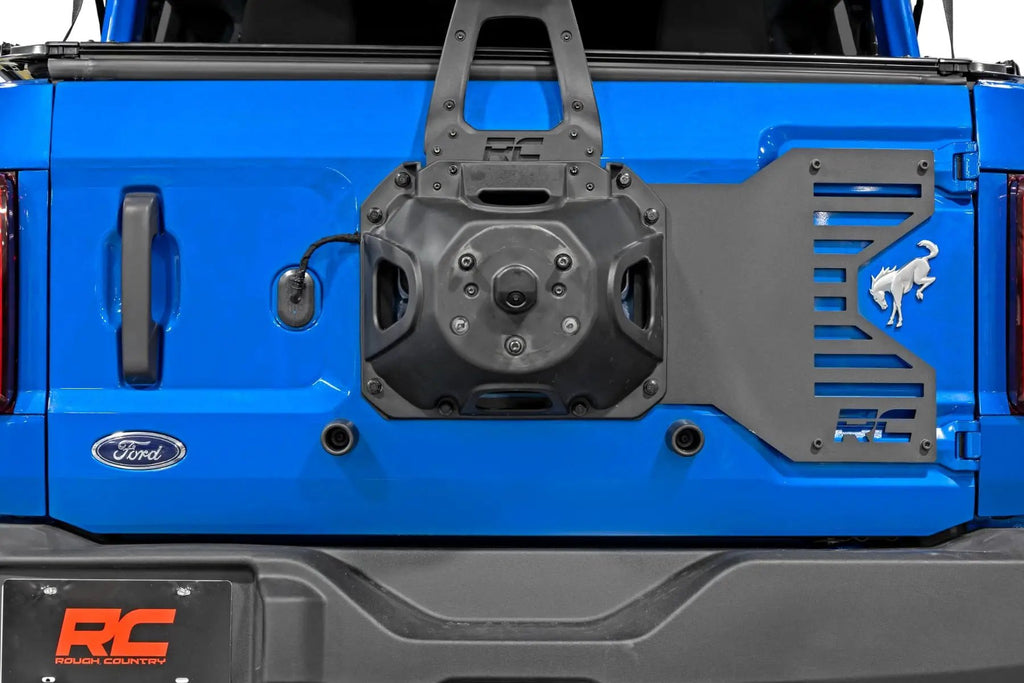 Spare Tire Relocation | Tailgate Reinforcement | Ford Bronco 4WD (2021-2026) by Rough Country