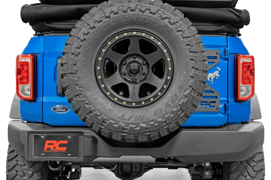 Spare Tire Relocation | Tailgate Reinforcement | Ford Bronco 4WD (2021-2026) by Rough Country