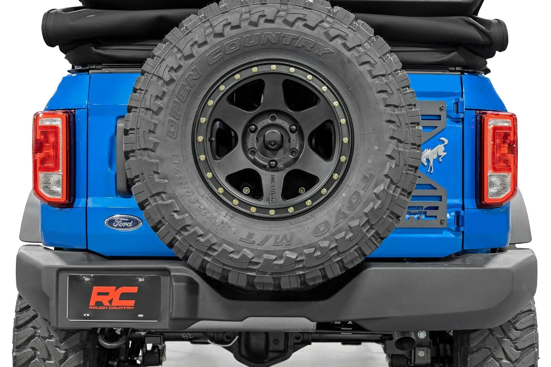 Spare Tire Relocation | Tailgate Reinforcement | Ford Bronco 4WD (2021-2026) by Rough Country