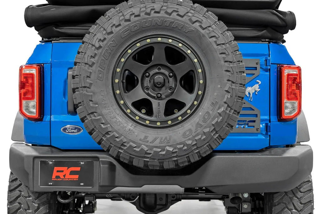 Spare Tire Relocation | Tailgate Reinforcement | Ford Bronco 4WD (2021-2026) by Rough Country